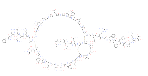 Structure of rh Insulin CAS 11061 68 0 - Fullerene C60 CAS 131159-39-2