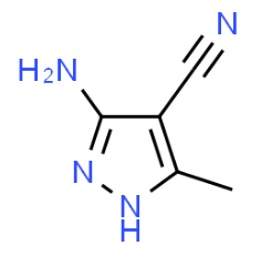 Structure of 3 Amino 4 cyano 5 methylpyrazole CAS 5453 07 6 - vinyl chloride-co-vinylidene chloride CAS 9011-06-7
