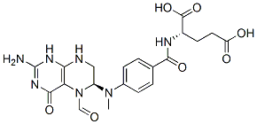 Structure of Levofolinic acid CAS 68538 85 2 - Products
