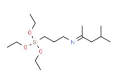 Structure of N 13 Dimethylbutylidene 3 triethoxysilyl 1 propanamine CAS 116229 43 7 - Silicone oil WI-552 CAS 68083-14-7