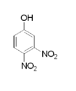 Structure of 34 Dinitrophenol CAS 577 71 9 - vinyl chloride-co-vinylidene chloride CAS 9011-06-7
