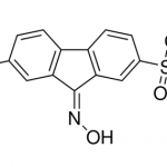 Structure of CIL56 CA3 27 bis1 piperidinylsulfonyl 9H fluoren 9 one oxime CAS 300802 28 2 150x150 - Phenyl 2,3,4,6-Tetra-O-acetyl-alpha-D-glucopyranoside CAS 3427-45-0