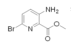 Methyl 3-Amino-6-bromopicolinate CAS 866775-09-9 Structure of Methyl 3 Amino 6 bromopicolinate CAS 866775 09 9 - Methyl 3-Amino-6-bromopicolinate CAS 866775-09-9