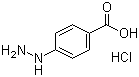 Structure of 4 Hydrazinobenzoic acid hydrochloride CAS 24589 77 3 - Our Customers