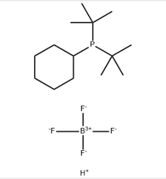 Structure of Di t butylcyclohexylphosphine Tetrafluoroborate CAS 2143022 27 7 - TETRAKIS(ETHYLMETHYLAMINO)ZIRCONIUM CAS 175923-04-3