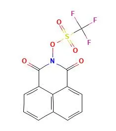 Structure of N-trifluoromethanesulfonyl-1,8-naphthalimide <span class="caps">CAS</span> 85342-62-7 Structure of N-trifluoromethanesulfonyl-1,8-naphthalimide CAS 85342-62-7