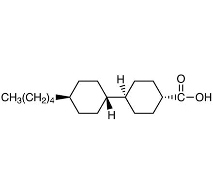 Trans 4 Pentyl 11 bicyclohexyl 4 carboxylic acid CAS 65355 33 1 1 440x400 - Trans-4'-Pentyl-(1,1'-bicyclohexyl)-4-carboxylic acid CAS 65355-33-1