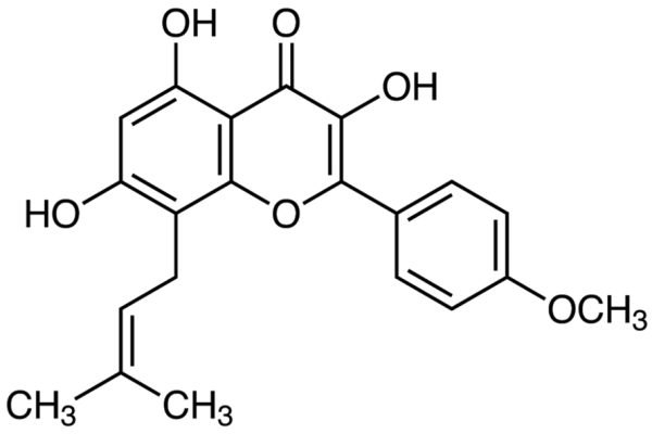 Icariin CAS 118525-40-9 structure of CAS 118525 40 9 600x400 - Icariin CAS 118525-40-9