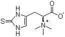 structure of L Ergothioneine CAS 497 30 3 - L-(+)-Ergothioneine CAS 497-30-3