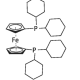 Structure of 11 Bisdicyclohexylphosphinoferrocene CAS 146960 90 9 1 - Pseudo-UTP 100mM Sodium solution CAS PUTP100