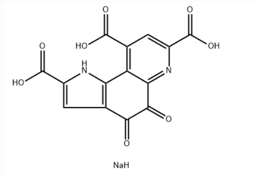 structure of Pyrroloquinoline quinone Dosodium Salt CAS 122628 50 6 - vinyl chloride-co-vinylidene chloride CAS 9011-06-7