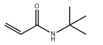 structure of Tert Butyl Acrylamide n TBAA CAS 107 58 4 - 1,3-bis[3-(dimethylamino)propyl]urea CAS 52338-87-1