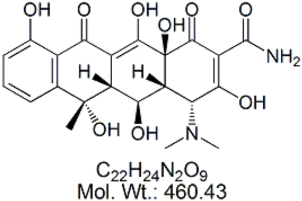 14206 58 7 600x400 - Oxytetracycline EP Impurity A CAS 14206-58-7