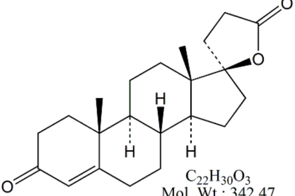 976 70 5 600x400 - Spironolactone EP Impurity C CAS 976-70-5