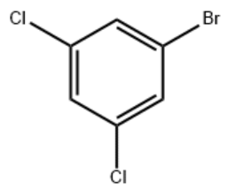 structure of 1 Bromo 35 dichlorobenzene CAS 19752 55 7 - 3-tert-butyl-6-(ethylthio)-1,3,5-triazine-2,4(1H,3H)-dione CAS 1360105-53-8