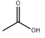 structure of GLACIAL ACETIC ACID CAS 64-19-7