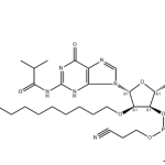 structure of DMTr 2 O C16 rGiBu 3 CE Phosphoramidite CAS 2382942 32 5 150x150 - Ethyl (R)-(-)-4-cyano-3-hydroxybutyrate CAS 141942-85-0