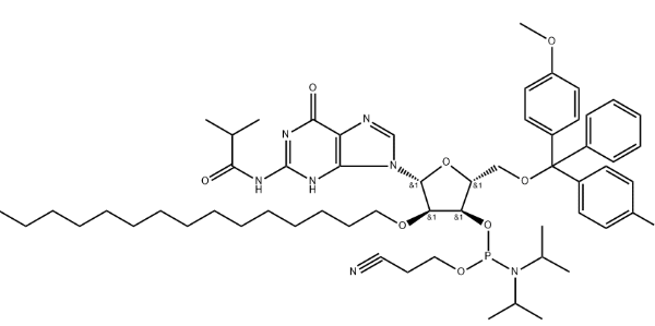 DMTr-2′-O-C16-rG(iBu)-3′-CE-Phosphoramidite CAS 2382942-32-5