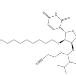 structure of DMTr 2 O C16 rU 3 CE Phosphoramidite CAS 2382942 83 6 150x150 - Carbohydrate and Nucleotide Development