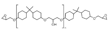 Structure of cyclohexanol-44-1-methylethylidenebis-polymer-with-chloromethyloxirane-cas30583-72-3