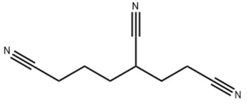 structure of 136 Hexanetricarbonitrile CAS 1772 25 4 - TFEC CAS 1513-87-7