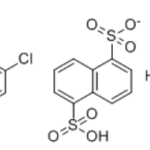 Structure of 24 Dichlorobenzenediazonium 15 naphthalenedisulfonate hydrate CAS 123333 91 5 150x150 - Dibenzothiophene-5-oxide CAS 1013-23-6