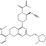 Structure of Adagrasib CAS 2326521 71 3 150x150 - Mixed type triarylsulfonium hexafluoroantimonate salts CAS 71449-78-0/89452-37-9/108-32-7