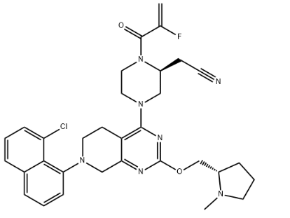 Structure of Adagrasib CAS 2326521 71 3 - MMAE, vedotin CAS 474645-27-7