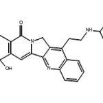 Structure of Belotecan hydrochloride CKD 602 CAS 213819 48 8 150x150 - Topiramate CAS 97240-79-4