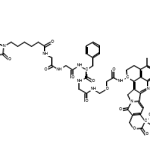 Structure of Deruxtecan CAS 1599440 13 7 150x150 - 5,6-difluoro-2-(2-hexyldecyl)-2H-benzo[d][1,2,3]triazole CAS 1563332-24-0