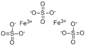 Structure of Ferric sulfate CAS 10028 22 5 - Rutile CAS 1317-80-2