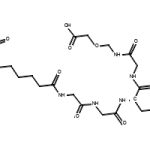 Structure of MC-Gly-Gly-Phe-Gly-NH-CH2-O-CH2COOH CAS 1599440-25-1