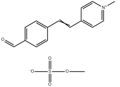 Structure of N-METHYL-4-(P-FORMYLSTYRYL)<span class="caps">PYRIDINIUM</span> <span class="caps">METHYLSULFATE</span> <span class="caps">CAS</span> 74401-04-0 Structure of N-METHYL-4-(P-FORMYLSTYRYL)PYRIDINIUM METHYLSULFATE CAS 74401-04-0