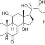 Structure of turkesterone CAS 41451 87 0 150x150 - ETHYL 2,3,4,6-TETRA-O-ACETYL-1-THIO-BETA-D-GLUCOPYRANOSIDE CAS 52645-73-5