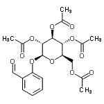 Structure of 2 Formylphenyl 2346 tetra o acetyl beta D glucopyranoside CAS 14581 83 0 - Diethyl 3,4-pyridinedicarboxylate CAS 1678-52-0