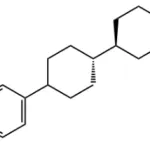 Structure of 4-(4-(4'-pentylbi(cyclohexan)-4-yl)phenoxy)benzene-1,3-diamine CAS 1064657-09-5