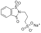 Structure of N 3 Sulfopropyl Saccharin Sodium Salt CAS 51099 80 0 - NGAL CAS UENA-0065
