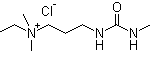 Structure of Polyquaternium 2 CAS 68555 36 2 150x58 - 2,4-Dichlorobenzenediazonium 1,5-naphthalenedisulfonate hydrate CAS 123333-91-5