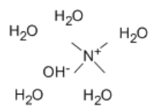 Tetramethylammonium hydroxide pentahydrate CAS 10424-65-4