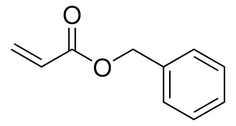 Structure of Benzyl acrylate CAS 2495-35-4