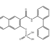 3-hydroxy-N-(2'-biphenyl)-2-naphthalenecarboxamide phosphate CAS 140446-67-9
