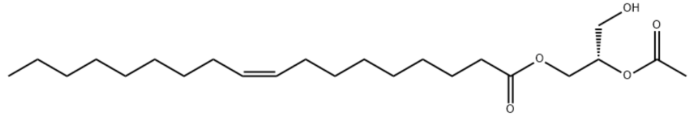 Structure of 1-OLEOYL-2-ACETYL-SN-GLYCEROL CAS 86390-77-4