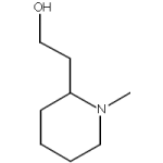 Structure of N-Methylpiperidine-2-Ethanol CAS 533-15-3