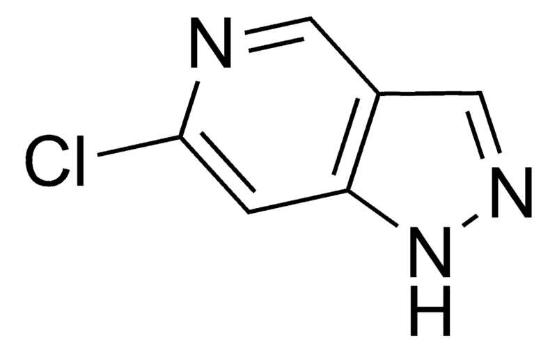 Strcuture of 6-Chloro-1H-pyrazolo[4,3-c]pyridine CAS 1206979-33-0