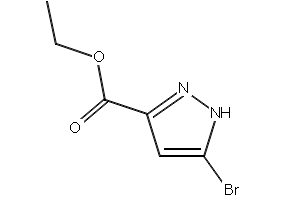 Structure of Ethyl 5-bromo-1H-pyrazole-3-carboxylate CAS 1392208-46-6