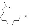 Structure of Isotricecyl Alcohol ITDA CAS 27458-92-0