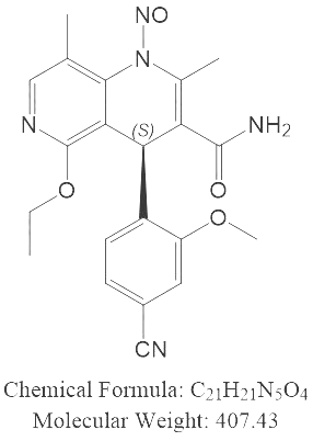 Structure of N-Nitroso Finerenone CAS None