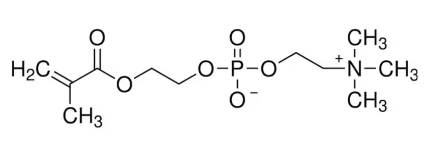 Structure of <span class="caps">MPC</span> 2-Methacryloyloxyethyl Phosphorylcholine <span class="caps">CAS</span> 67881-98-5 Structure of MPC 2-Methacryloyloxyethyl Phosphorylcholine CAS 67881-98-5