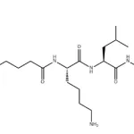 Structure of Myristoyl Pentapeptide-17 CAS 959610-30-1