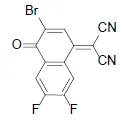 Propanedinitrile, 2-(3-bromo-6,7-difluoro-4-oxo-1(4H)-naphthalenylidene)- CAS 3053225-01-4